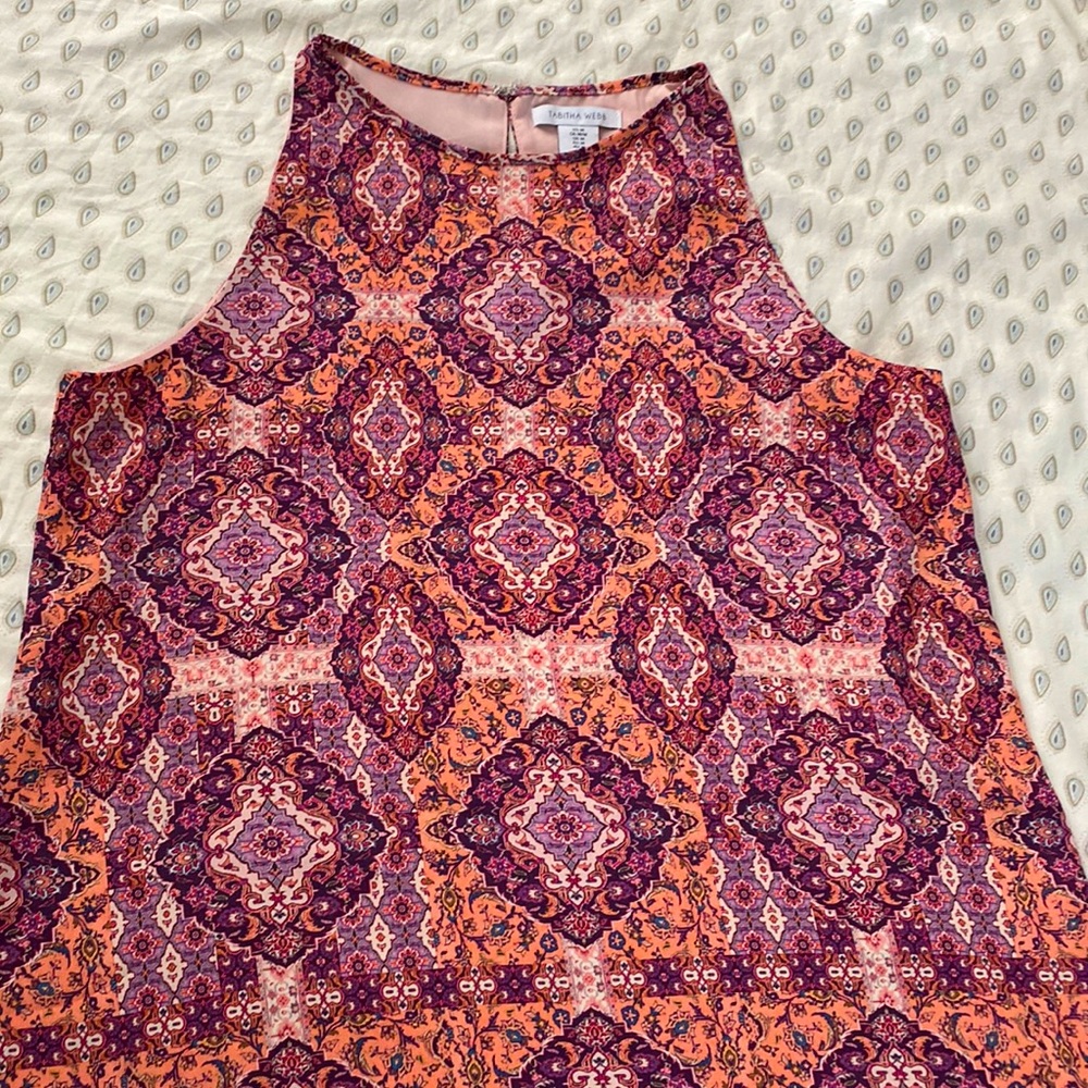 TABITHA WEBB SLEEVELESS BLOUSE Size Medium